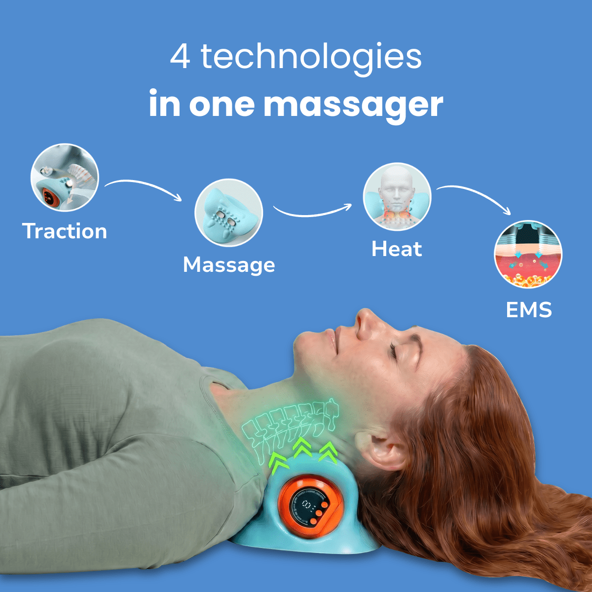 TheraNeck™ 4-in-1 Massager - TheraNeck USA